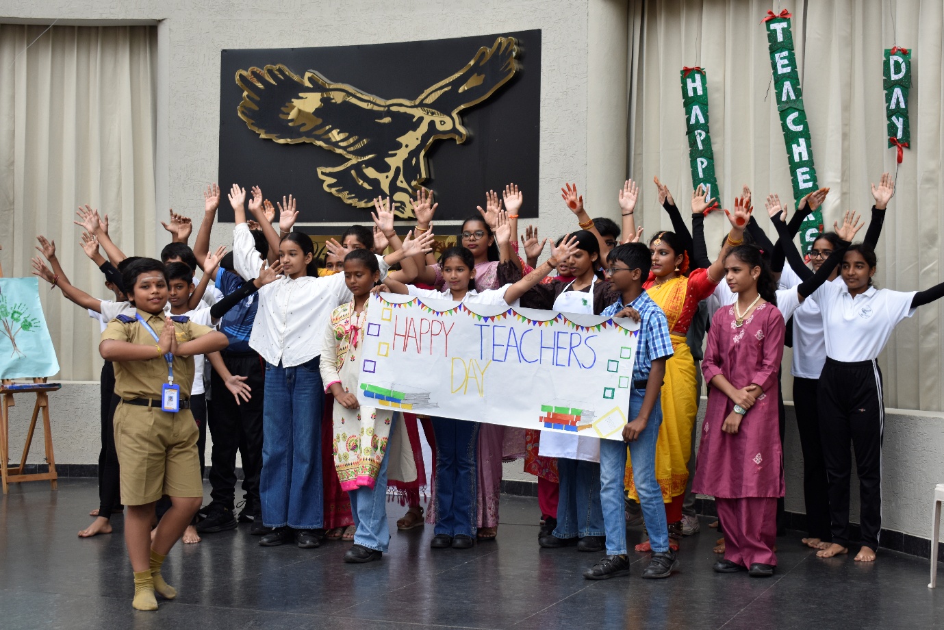 HPS Ramanthapur Marks Dr. Sarvepalli Radhakrishnan’s Birth Anniversary with Teachers’ Day Celebrations